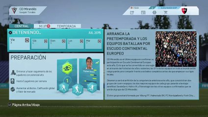 FIFA 16 - Modo Carrera #1 El Comienzo (2)