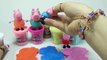 Play Doh Peppa Pig Eat Ice Cream with George Dinosaur Play Dough Peppa Pig Family Toys Playset 2016