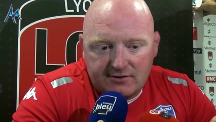 Bernard Jackman après LOU - FCG