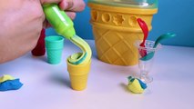 Play Doh Popsicles Ice Cream Play Doh Scoops n Treats Playdough Rainbow Popsicle Hasbro Toys Review