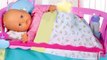 Nenuco Sleep With me Baby Doll and Cradle with Lullaby how to Sleep Baby Doll Cradle Toy Video