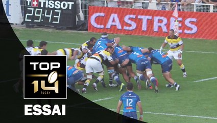 TOP 14 ‐ Essai Brice MACH (CO) – Castres-La Rochelle – J3 – Saison 2016/2017