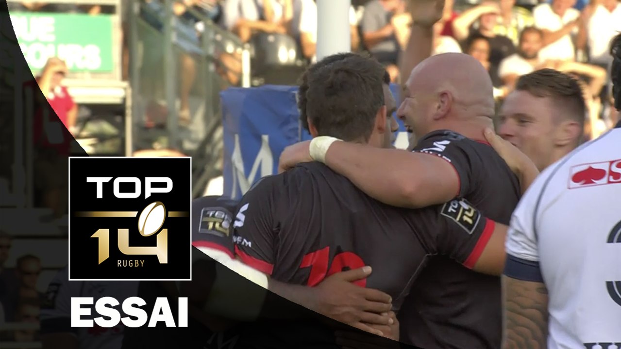 TOP 14 ‐ Essai Mike HARRIS (LOU) – Lyon-Grenoble – J3 – Saison 2016/2017