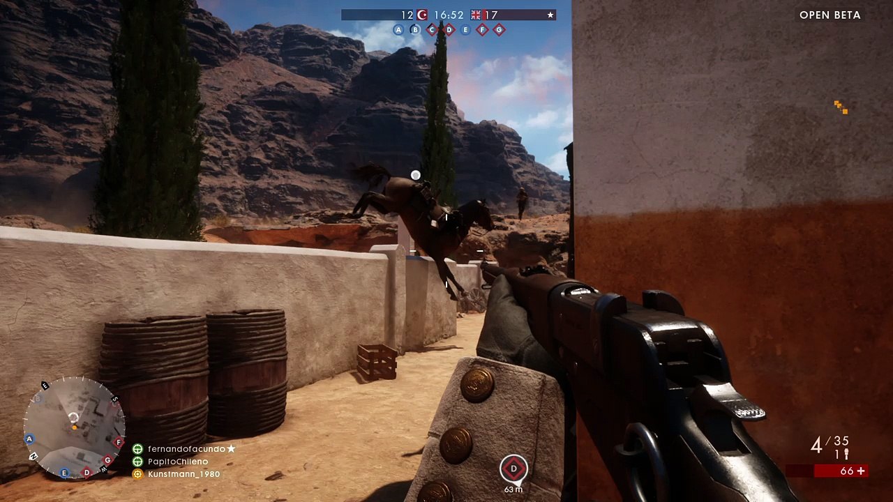 Battlefield™ 1 Open Beta  se me bugeo el caballito :(