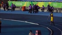 Usain Bolt takes on the Javelin and throws 56 meters
