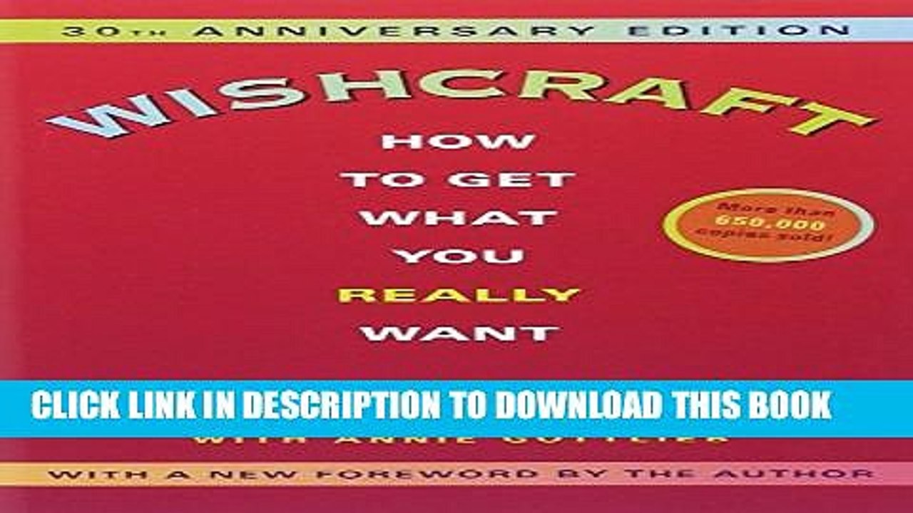 [PDF] Wishcraft: How to Get What You Really Want Full Online