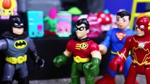 Batman Shows Superheroes Shopkins Riddler Car Steals Play Doh Surprise Toy Present Teddy Bear
