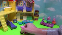 PEPPA PIG Nickelodeon Playing in Mud Puddles Toys Video Parodyfamily funfamily fun