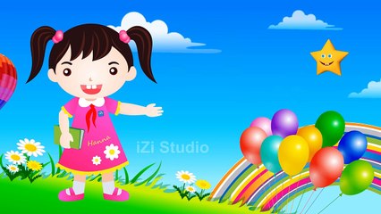 Dạy bé tập đếm 20 số - Dạy bé nhận biết màu sắc - Bảng chữ cái Tiếng Việt || hanna