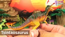 15 HERBIVOROUS DINOSAURS ANIMALS SURPRISE TOYS 3D PUZZLES - Parasaurolophus Brachiosaurus