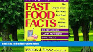 Big Deals  Fast Food Facts: Pocket Version: The Original Guide for Fitting Fast Food into a