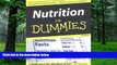 Big Deals  Nutrition For Dummies (For Dummies (Lifestyles Paperback))  Best Seller Books Best Seller