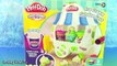 PLAY-DOH Sweet Shoppe Ice Cream Sundae Cart Ice Screamer Truck Toy Review Box Open by HobbyKidsTV