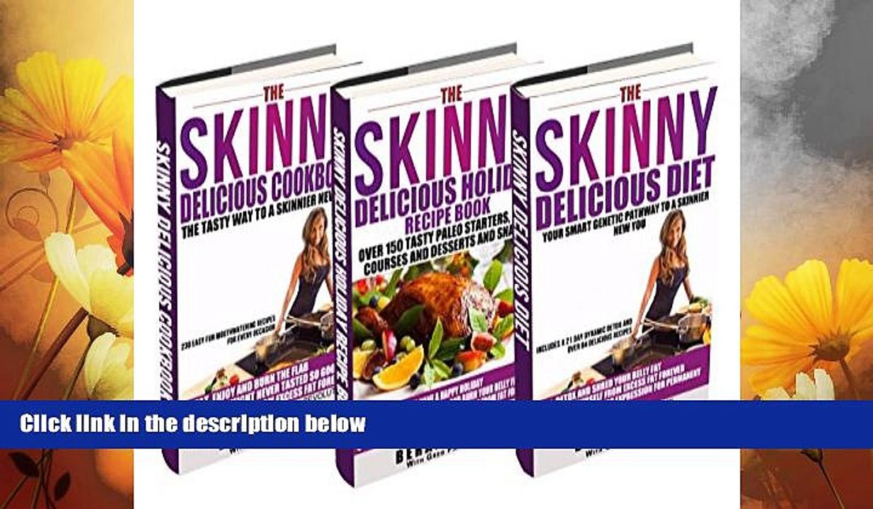 READ FREE FULL  Paleo Diet Bundle: The Skinny Delicious PALEO Diet and Cookbooks (3 Books to