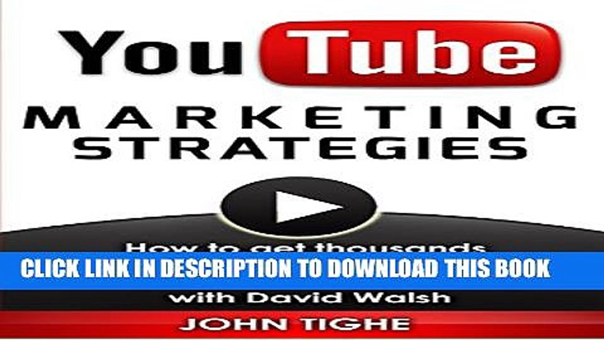 ⁣[PDF] YouTube Marketing Strategies: How to get thousands of YouTube Channel subscribers and