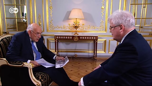 Легендарный журналист наголову разбил постпреда России при ЕС Владимира Чижова.