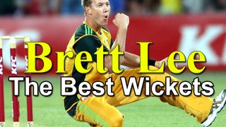 Brett Lee Tribute Best 100 Wickets Compilation Bowled Bowled Bowled
