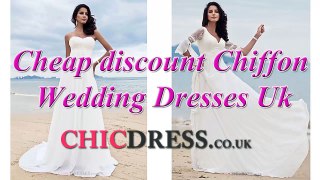 Cheap discount Chiffon Wedding Dresses Uk