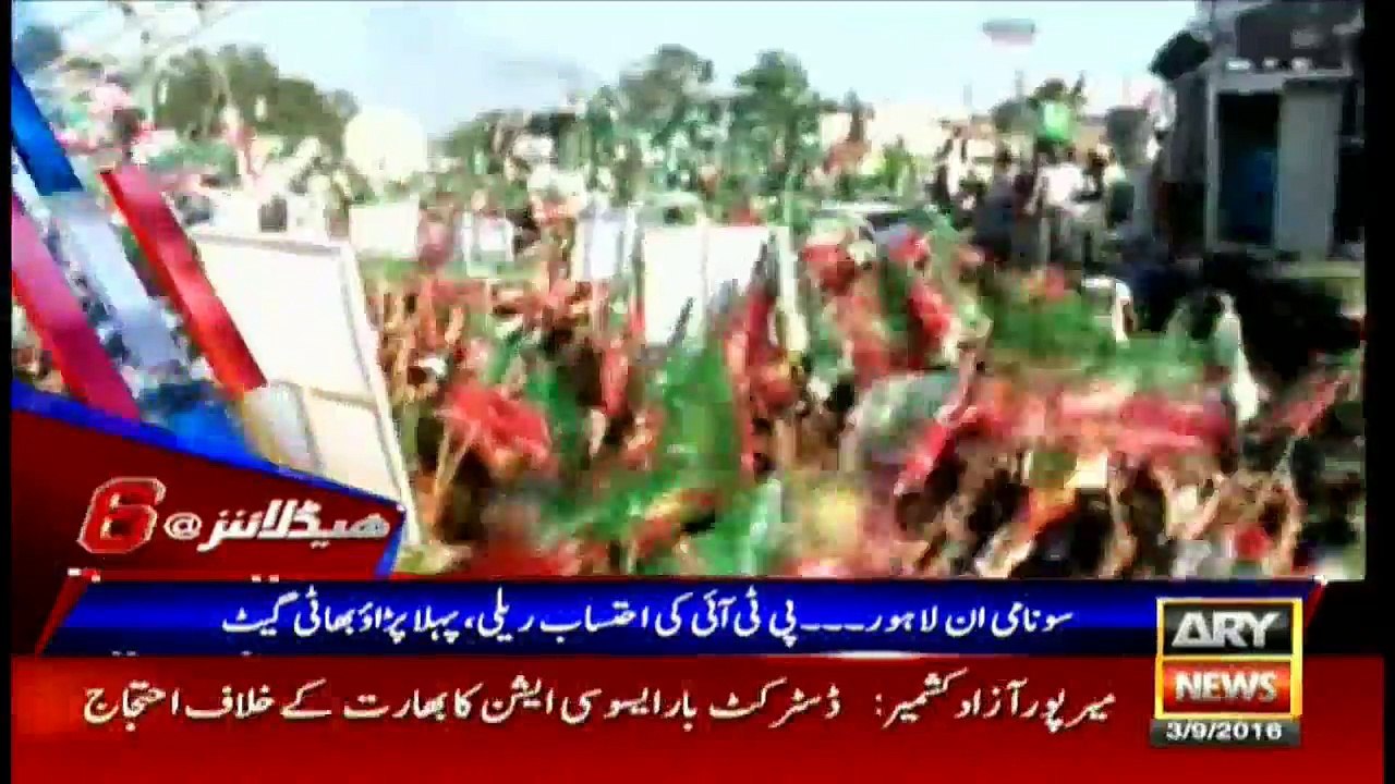 Headlines 1800 – 3rd September 2016