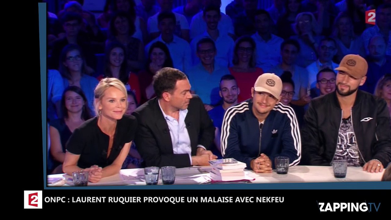 ONPC : Laurent Ruquier associe Nekfeu au cannabis, malaise sur le plateau (Vidéo)