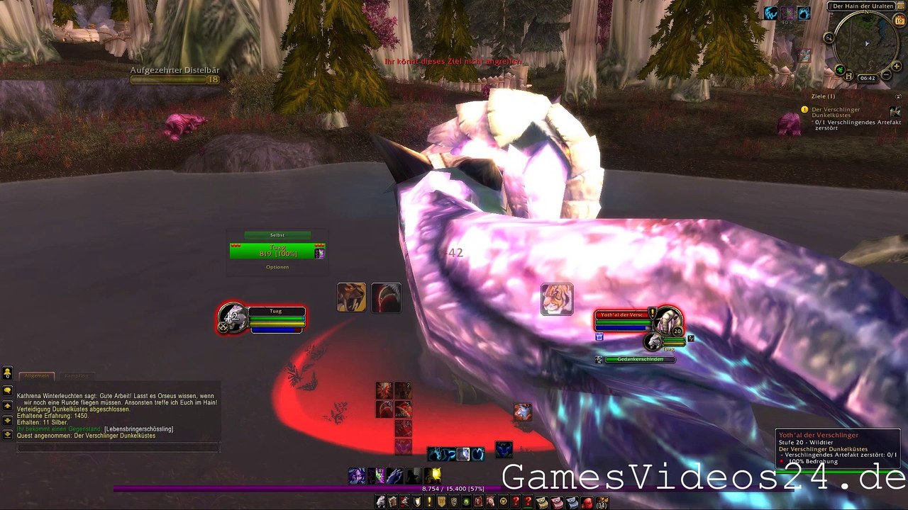 World of Warcraft Quest: Der Verschlinger Dunkelküstes