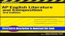 Read CliffsNotes AP English Literature and Composition, 3rd Edition (Cliffs AP)  Ebook Free