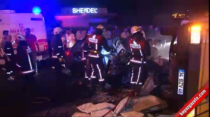 E-5'te feci kaza: 2 ölü, 2 yaralı!