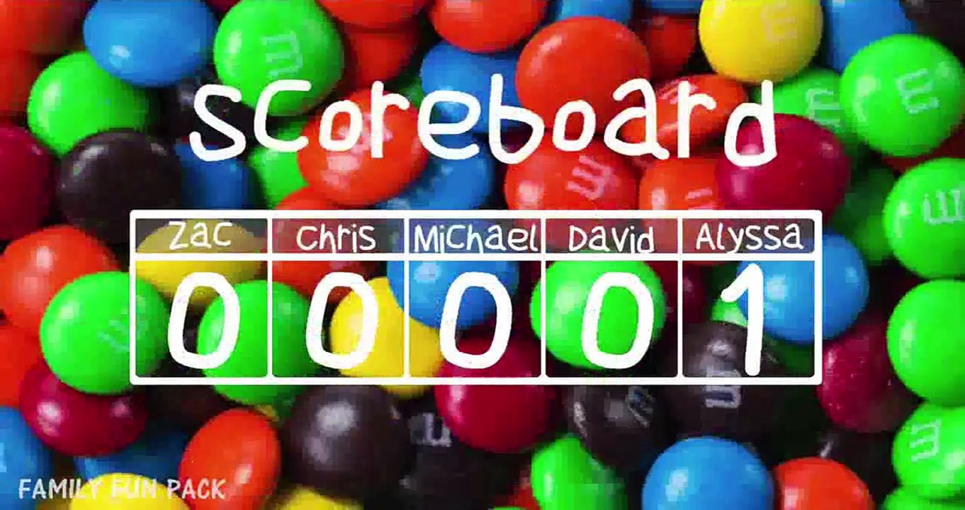 M&M's CHALLENGE!!