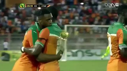 Côte d Ivoire - Sierra Leone 1 - 1 All GOALS 03.09.2016