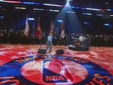 Christina Aguilera Star Spangled (Live NBA 2004)
