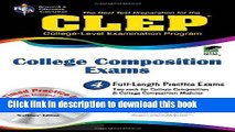 Read CLEP College Composition   College Composition Modular w/CD-ROM (CLEP Test Preparation)