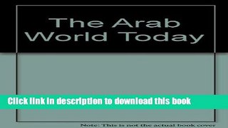 Read The Arab World Today: Second edition  Ebook Free