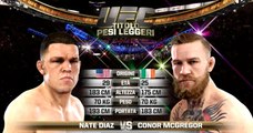 UFC 202 FIGHT NIGHT Nate Diaz vs Conor McGregor