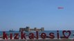 Mersin 'Kızkalesi, Türkiye'nin En Güvenli Sahili'
