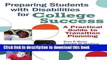 Read Preparing Students with Disabilities for College Success: A Practical Guide to Transition