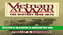 Read Vietnam at War: The History: 1946-1975  Ebook Free