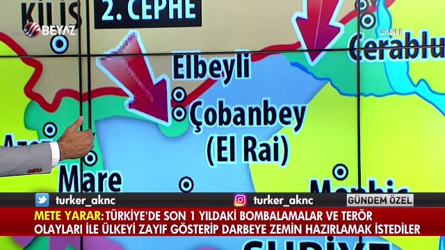 Gündem Özel (Mete Yarar- Türker Akıncı) 4 Eylül 2016