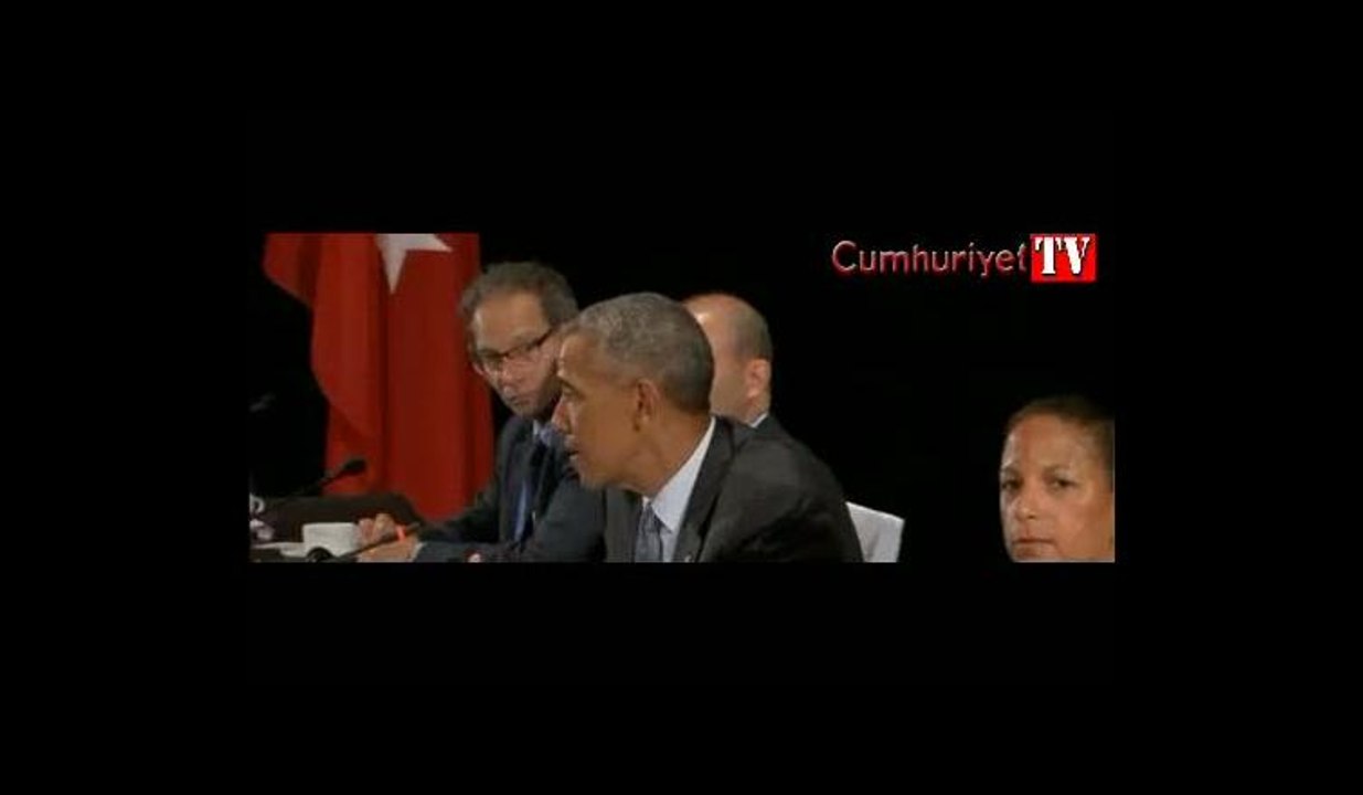 İşte Obama'nın Çin'de yaptığı konuşma