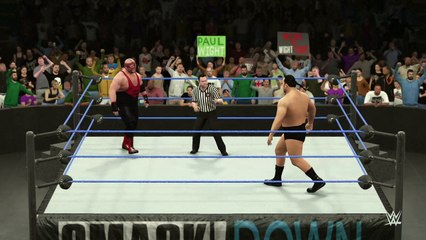 WWE 2K16 big van vader v big show
