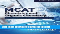 Read MCAT Chemistry and Organic Chemistry: Content Review for the Revised MCAT  Ebook Free