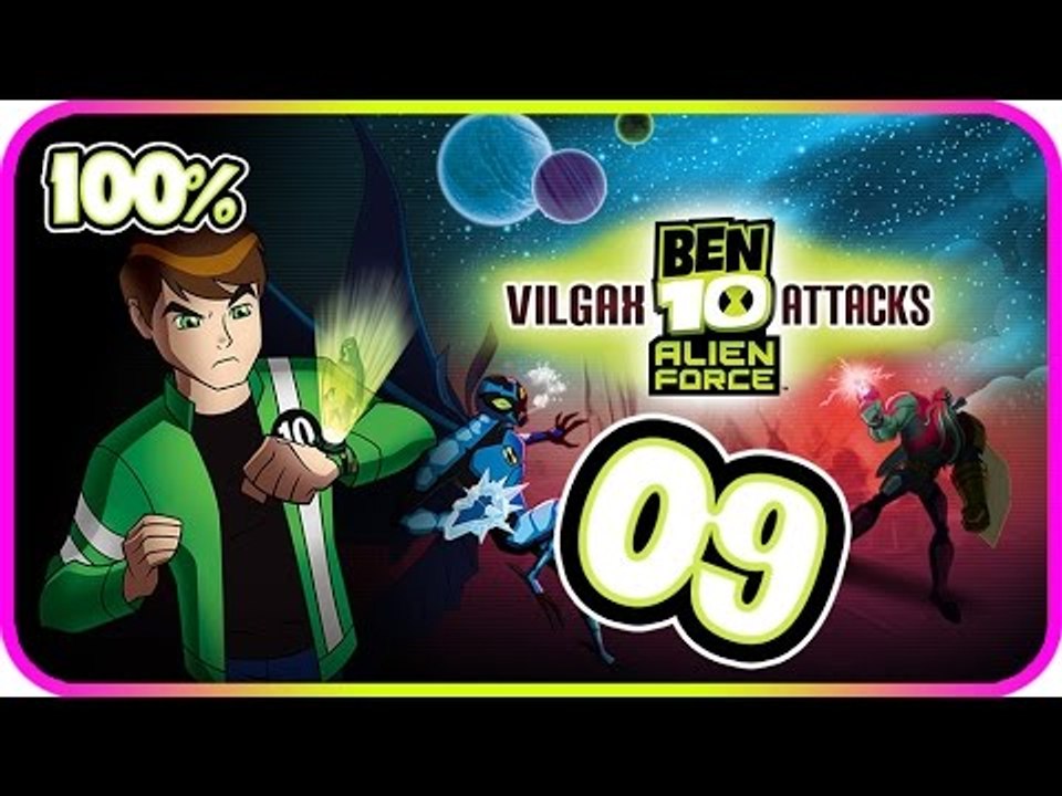 Ben 10 Alien Force: Vilgax Attacks Walkthrough Part 9 (X360, PS2, PSP) 100% Level 5 Anur Phaetos