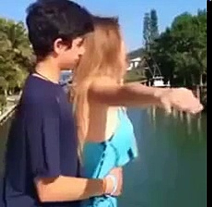best kissing prank try not to laugh