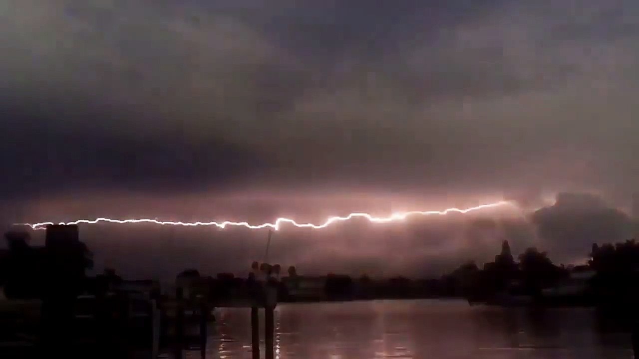a great seen in blurry sky