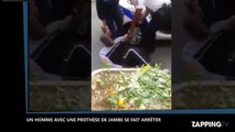 L’arrestation musclée d’un handicapé par la police fait polémique (Vidéo)