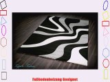Designer Teppich Moderner Teppich Wohnzimmer Teppich Kurzflor Teppich mit Konturenschnitt Wellenmuster