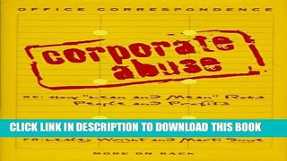 [PDF] Corporate Abuse: How 