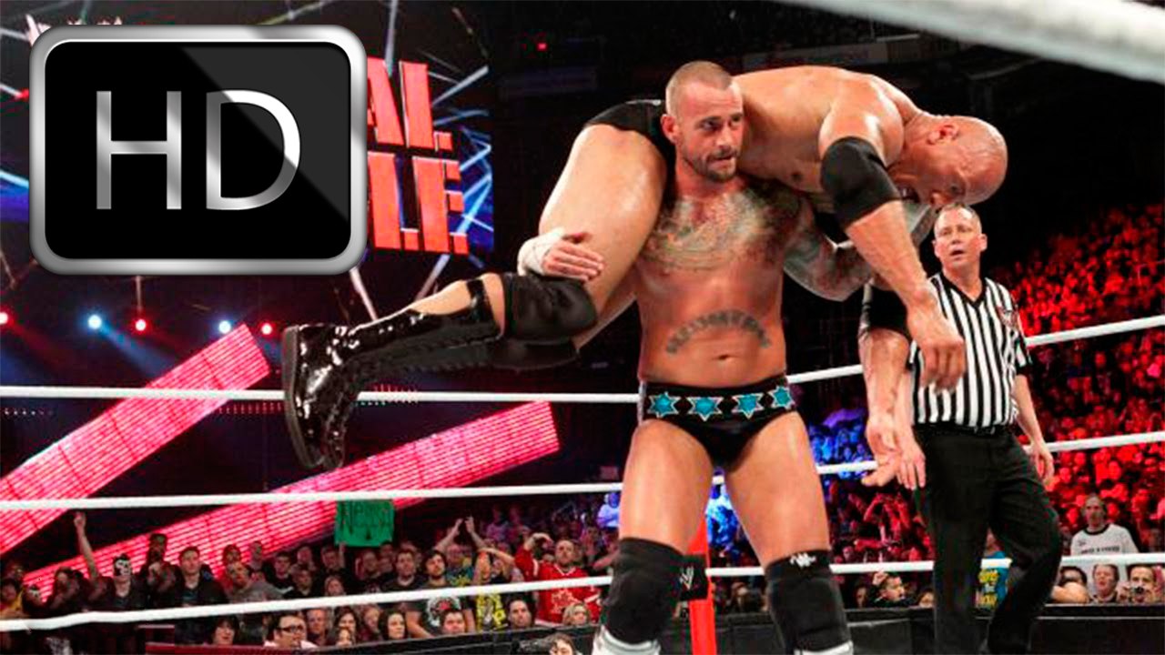 WWE Royal Rumble 2013 The Rock vs CM Punk 720p HD