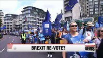Anti-Brexit protesters hold demonstrations across UK