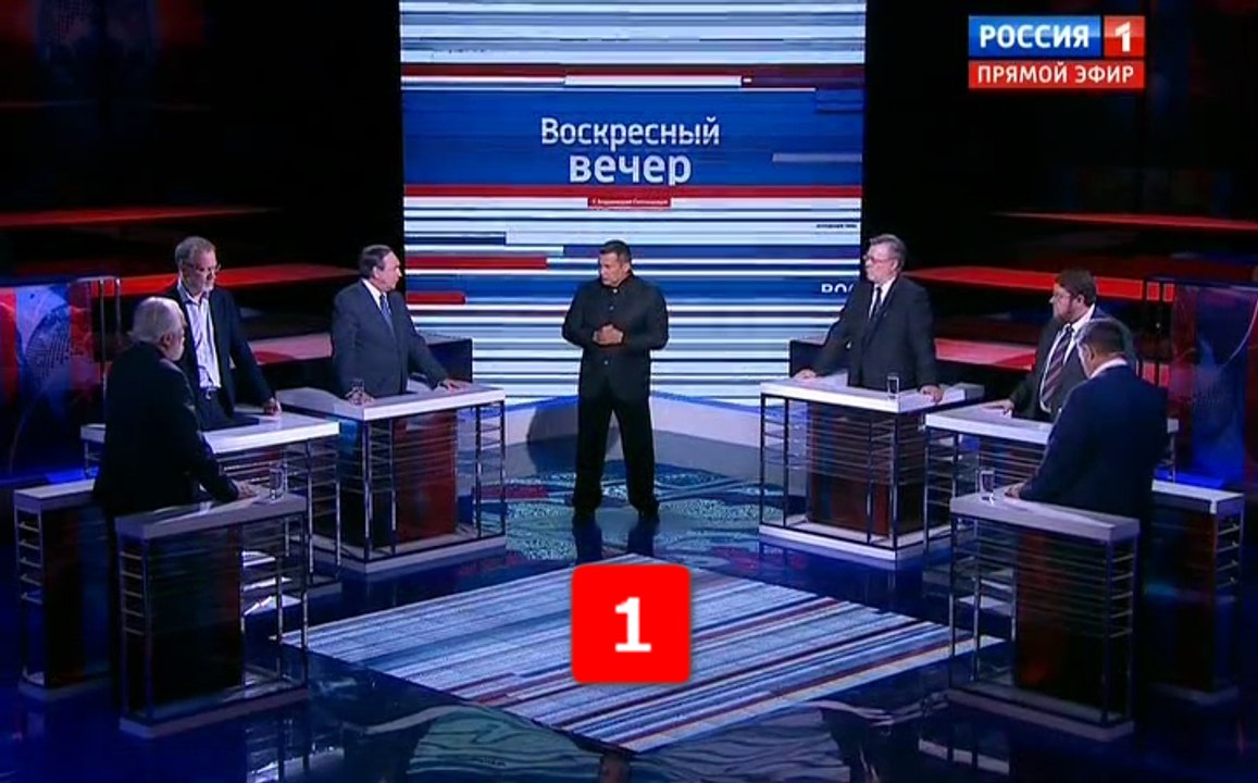 Воскресный вечер с Владимиром Соловьевым (Сатановский, Михеев, Багдасаров, Куликов) 04.09.2016