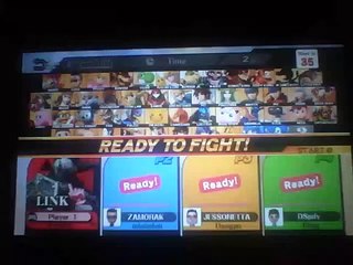 SSB4 Online For Glory Team Battle